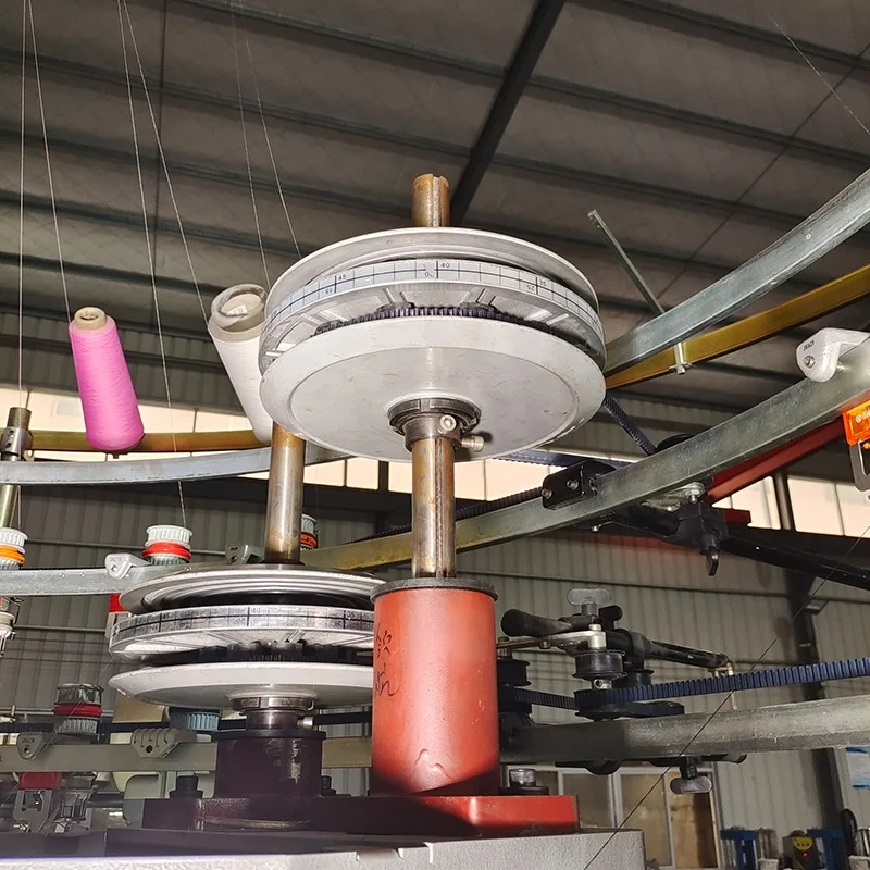 Electronic Double Jersey Full Jacquard Hair Band Knee Support Circular Knitting Machine