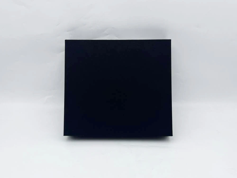 Customize high quality 4.3 inch linen black video jewelry gift box with lcd screen