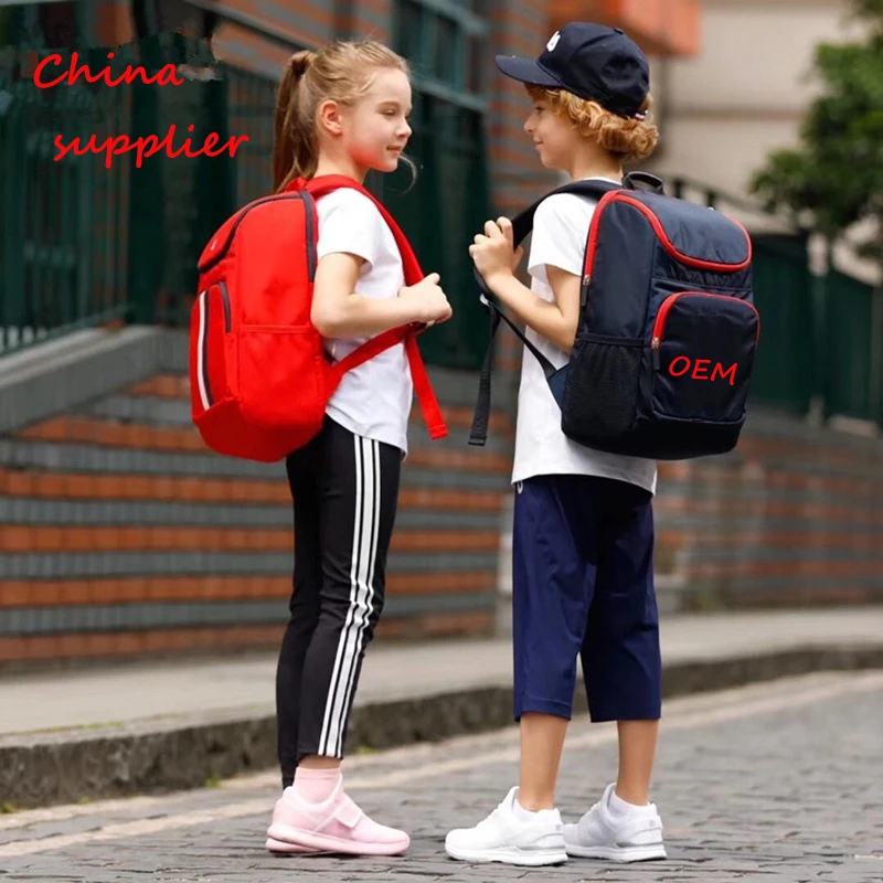 2022 Custom New Kids Campus School Student Child Book Backpack Bag For Teenagers Girls Boy