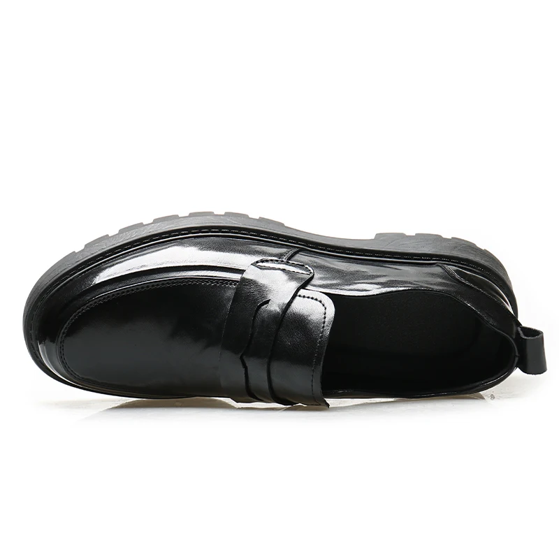 Wholesale loafers England Formal Official Business Cowhide Genuine leather dress Shoes Suit Shoes