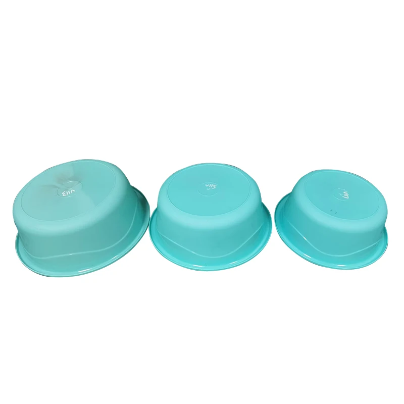 Unbreakable 3 Size Bathroom Round Plastic PP Wash Basin Used Mold