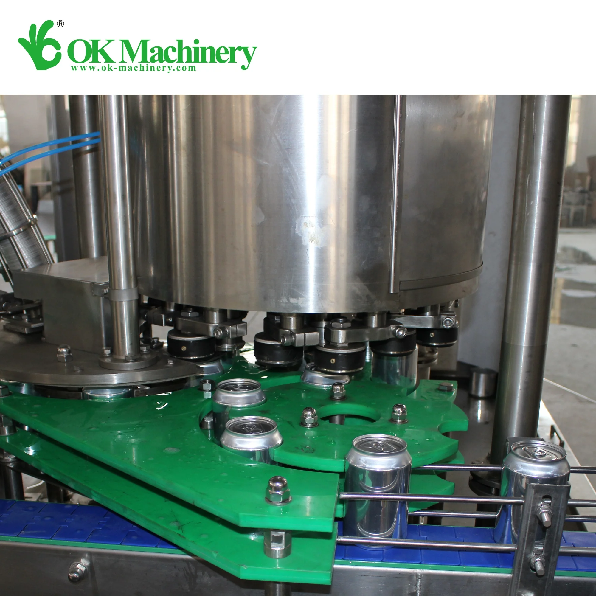 BK164 Automatic A to Z whole line can filling machine beer