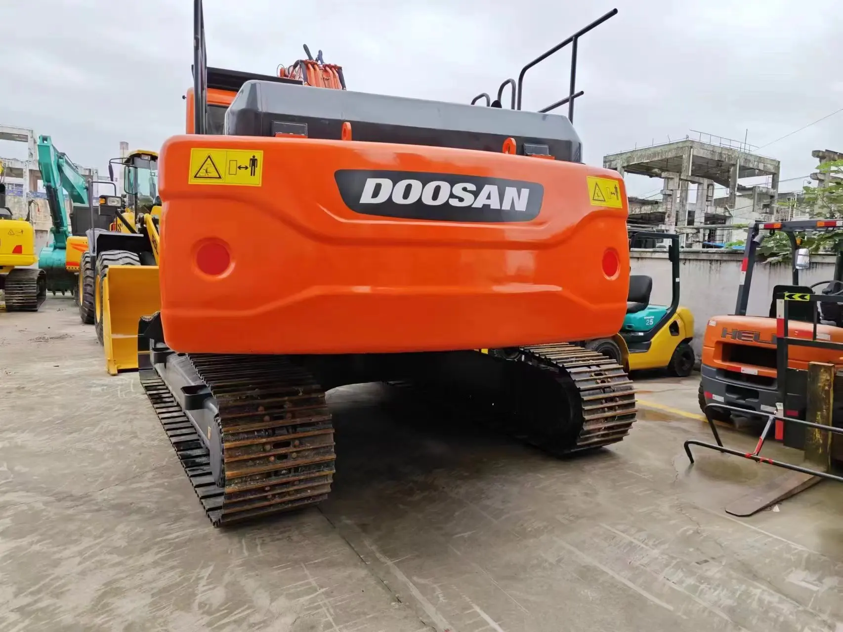 Подержанный двигатель Doosan DX300LC-9C Евро 5 EPA год 2020 большой экскаватор ферма сделано в Японии