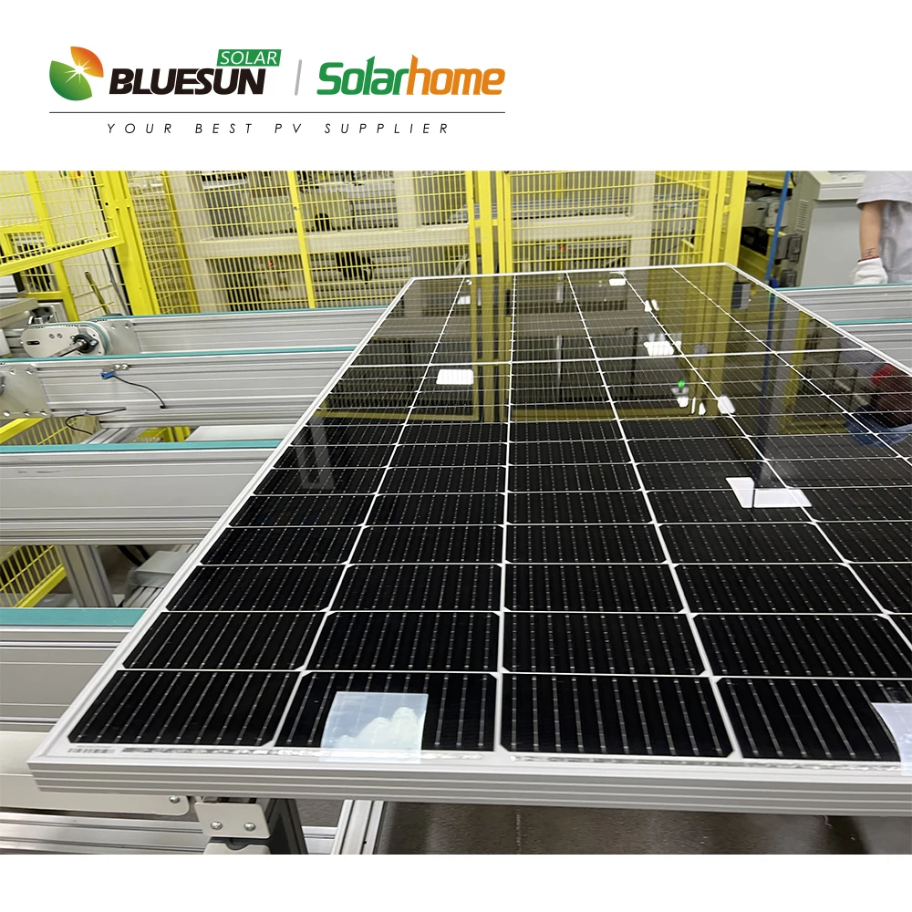 New Technology Sonnenkollektor Half Cell Solar Panel 540W 550W Mono Solar Panel  Solar Cell 166MM On Sale