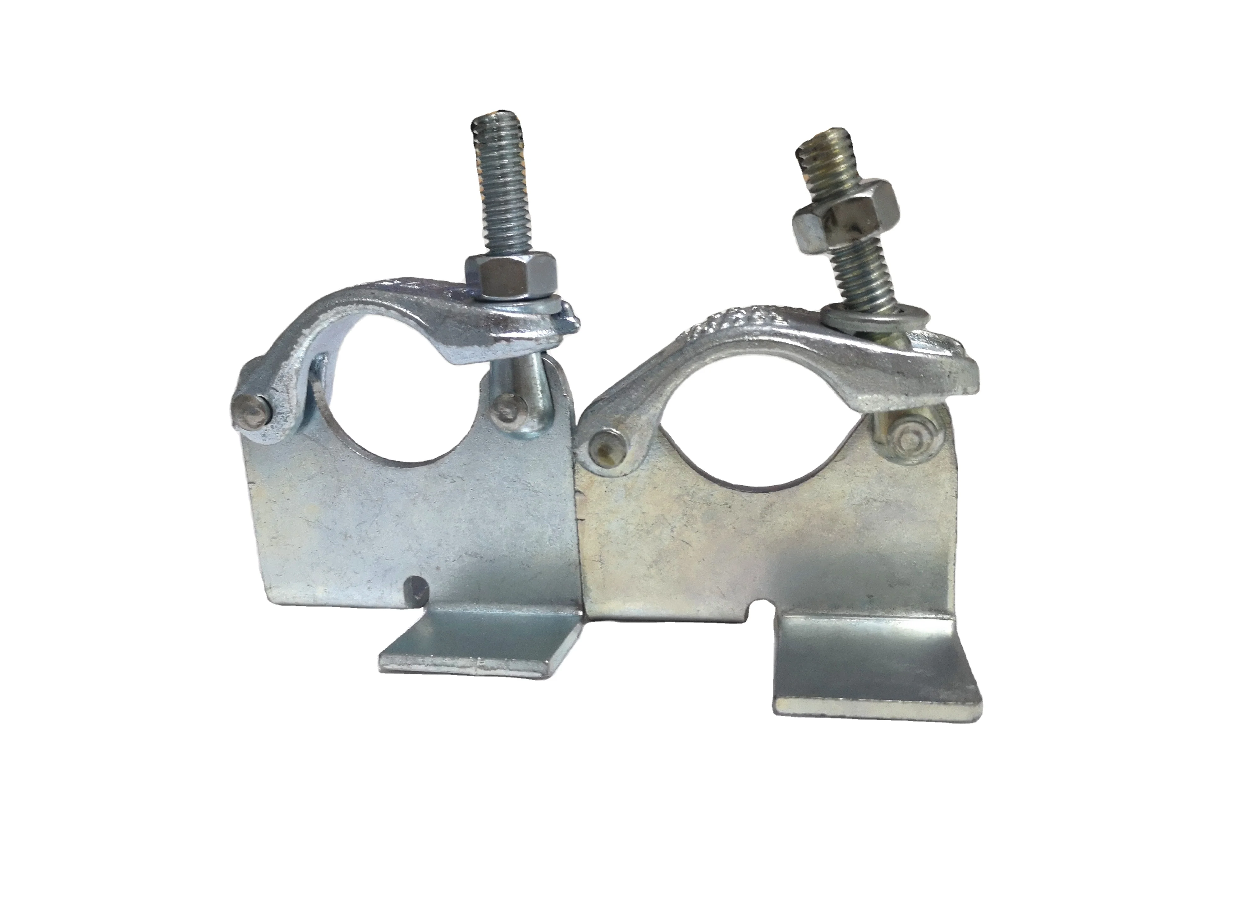 China Manufacturer EN74 Standard Q235 Material Ele-Gal Surface Treatment Construction Scaffolding Board Retaining Clamp