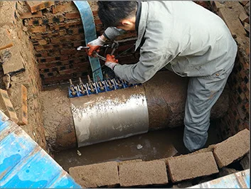 Соединение трубного зажима гибкое соединение без сварки труб Hdpe для