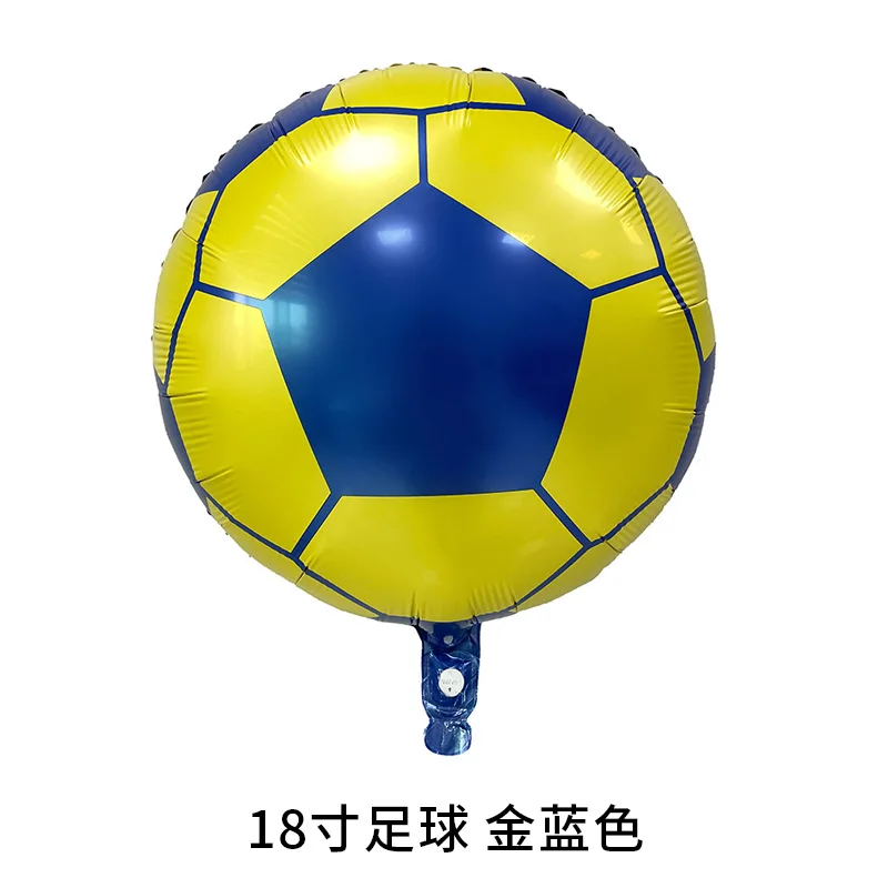 Qatar Football World Cup Reusable  Aluminum Film Balloon Bar Mall Games Party Decoration Supplies