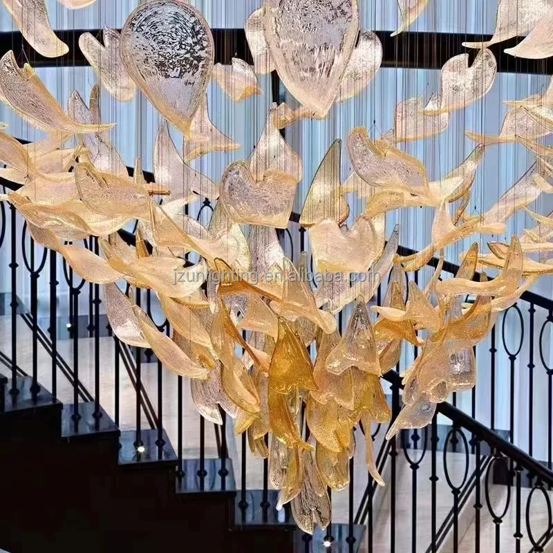 Modern Nordic Crystal Chandelier for Hotel Lobby Restaurant Bar Counter round Pendant Lighting with Iron Parts for Room Decor