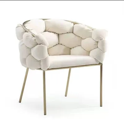 Customize Size Beauty Salon Studio Scratch Resistant Comfortable Aluminium Single Sofa Barber Makeup Chair