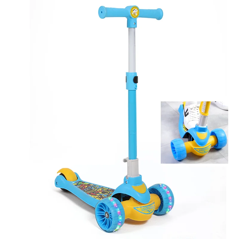
High quality 3 wheel kids flash scooter scooter with CE certificate 