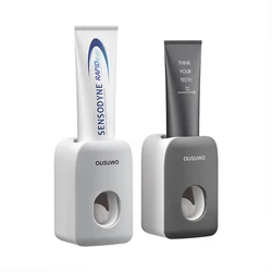 Оптовая продажа, настенный изысканный домашний декор, Автоматический Диспенсер зубной пасты, Пластиковый Диспенсер зубной пасты для ванной комнаты