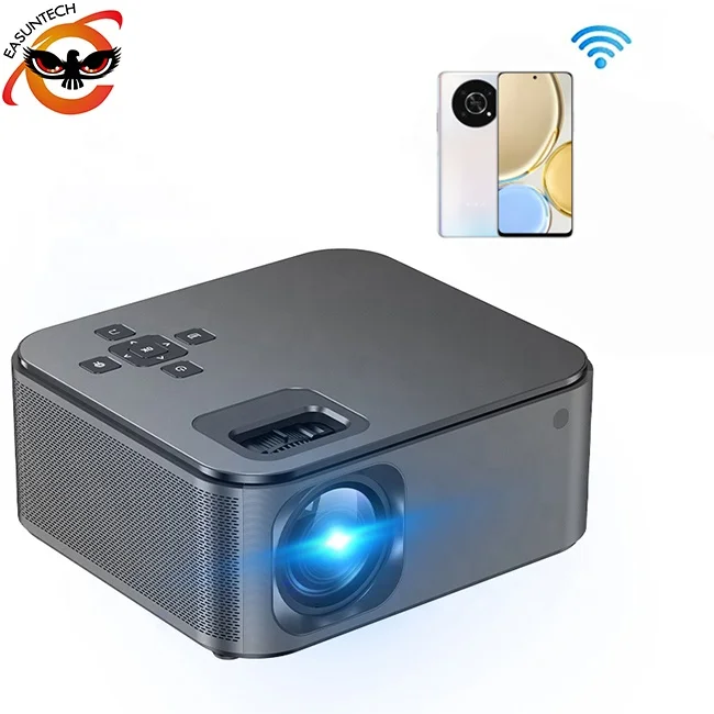EASUNTECH native wireless movie video home theater lcd 1080p full hd led portable wifi smart android 4k mini projectors