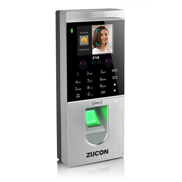 Zucon F19 WG26/34 face rfid access management Access Control Attendance Reader palm scanner access