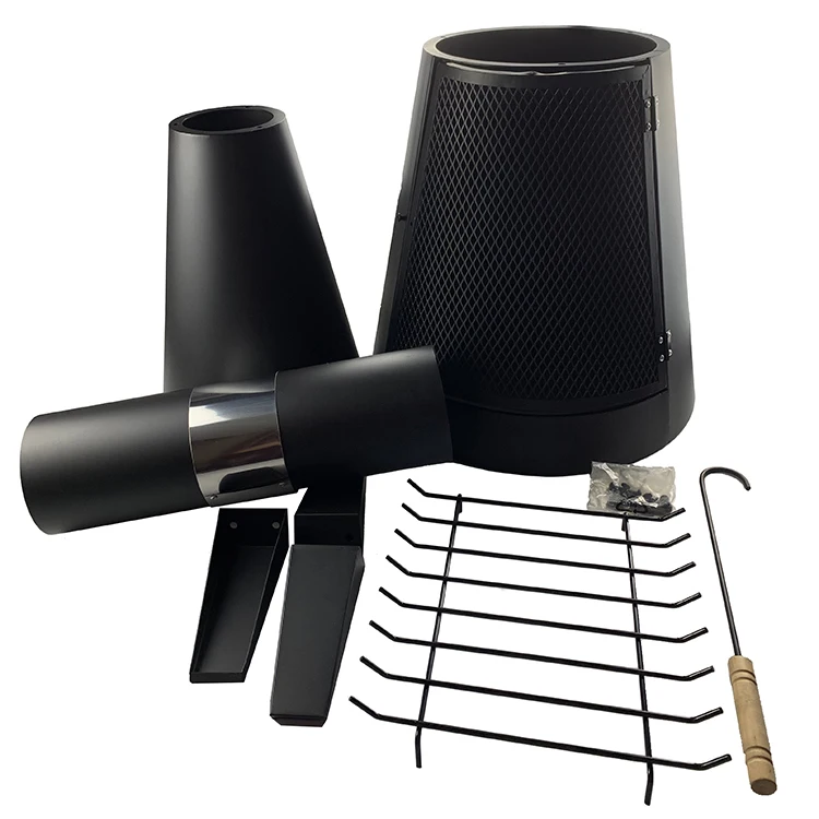 Hot wholesale outdoor garden firepits fire pits large clay chiminea for sale