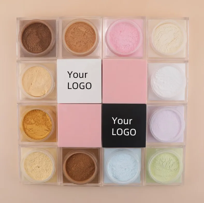 New Arrival 14 Colors Setting Powder Matte Finish Loose Powder Private Label Face Makeup Long Lasting Waterproof Setting Powder