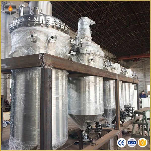 small crude palm oil refinery equipment manufacture edible peanut sunflower oil fractionation refining machine