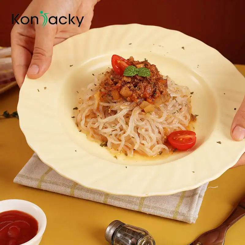 Konjac shirataki macaroni short pasta for vegetarian