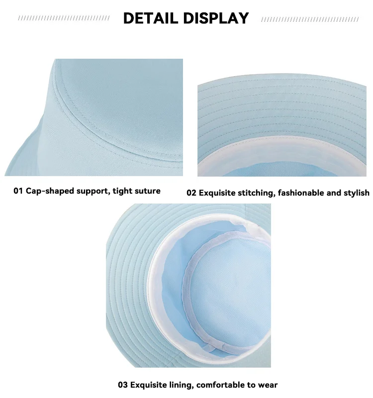 Customized printed logo fashion fisherman hat flat top sun hat sun caps advertising hat bucket caps