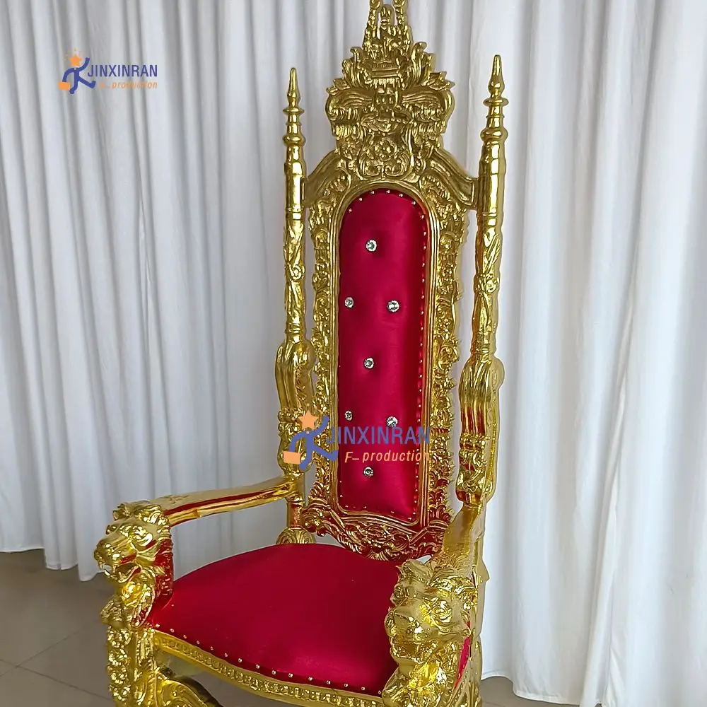 Modern New Design White Throne Chairs Luxury High Back Modern Throne Chairs Luxury