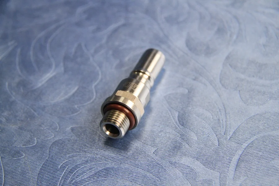 G1/4 Quick-Release Single-Way Coupling Stainless Steel Hydraulic Connector