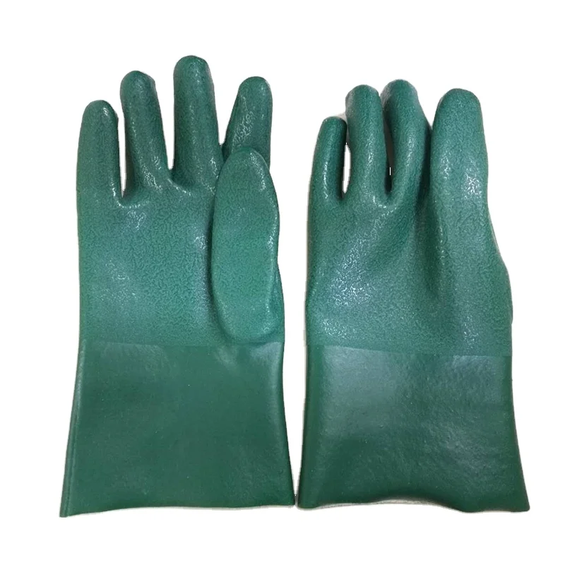 Working Hands PVC Coated Heavy Duty Rubber Gloves