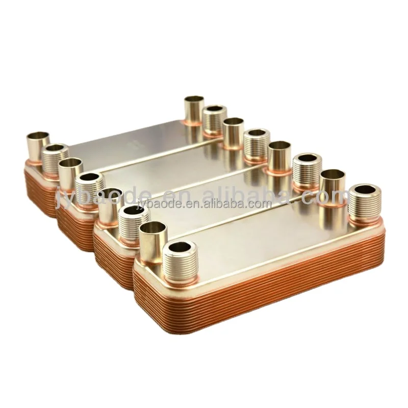 small water chiller unit refrigerated air dryer micro channel heat exchanger