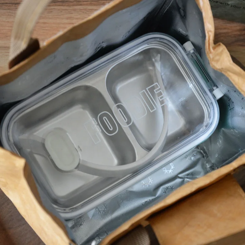 ISO BSCI LVMH certificate factory supply waterproof neoprene lunch bag and lunch box soft cooler bag tyvek lunch bag