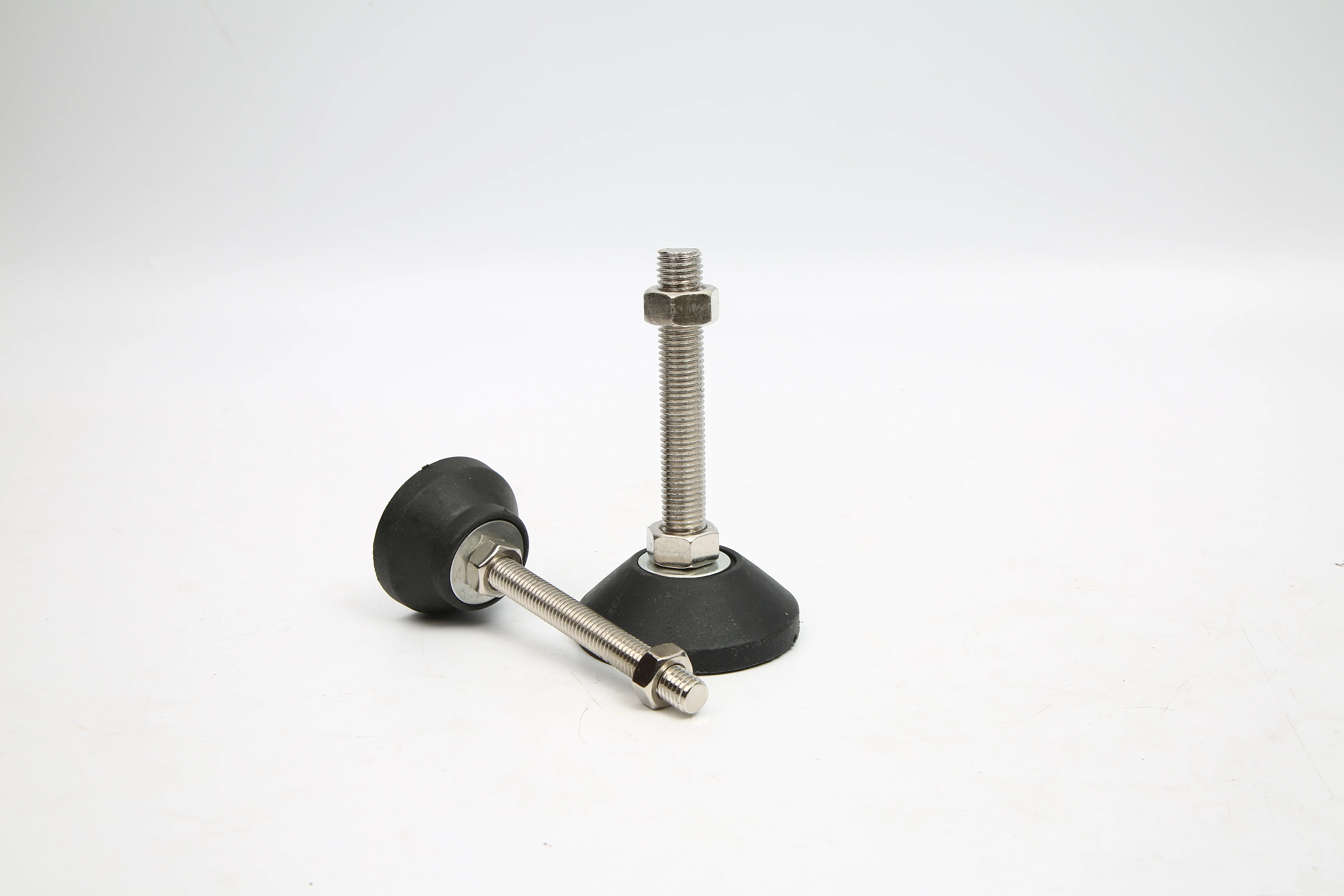 Nylon Fixed Round Plastic Furniture Adjustable Leveling Feet M4 M5 M6 M8 M10