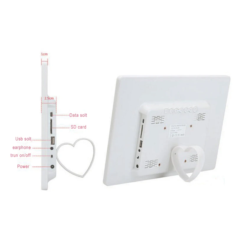 15 дюймов сенсорный экран LED подсветка HD 1280*800 цифровая фоторамка электронный альбом музыка кино полная функция, хороший подарок для ребенка