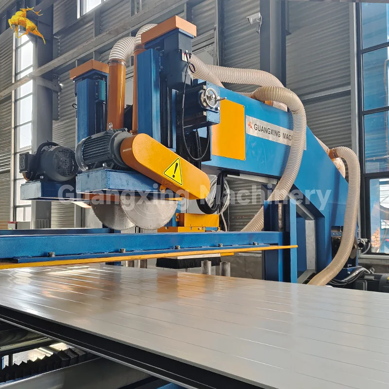 Automatic EPS Sandwich Wall Panel Production Line Sandwich Roof and Wall Panel Machine Equipment