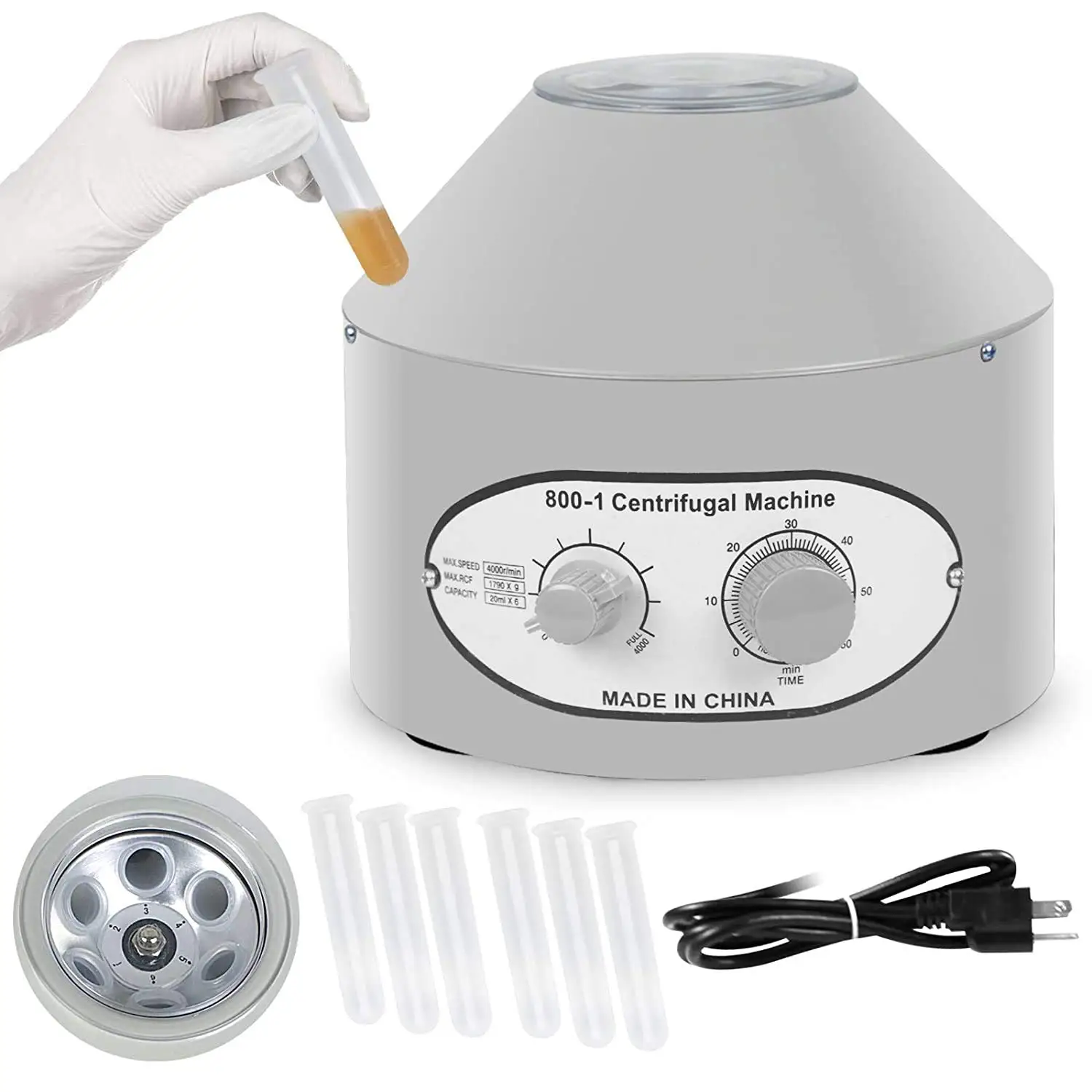 Portable Hot Venezuela Aesthetic 0-4000 Rpm 20Ml X6 Tube Lower Speed Mini Price Of Small Electric Prp Lab Centrifuge Machine