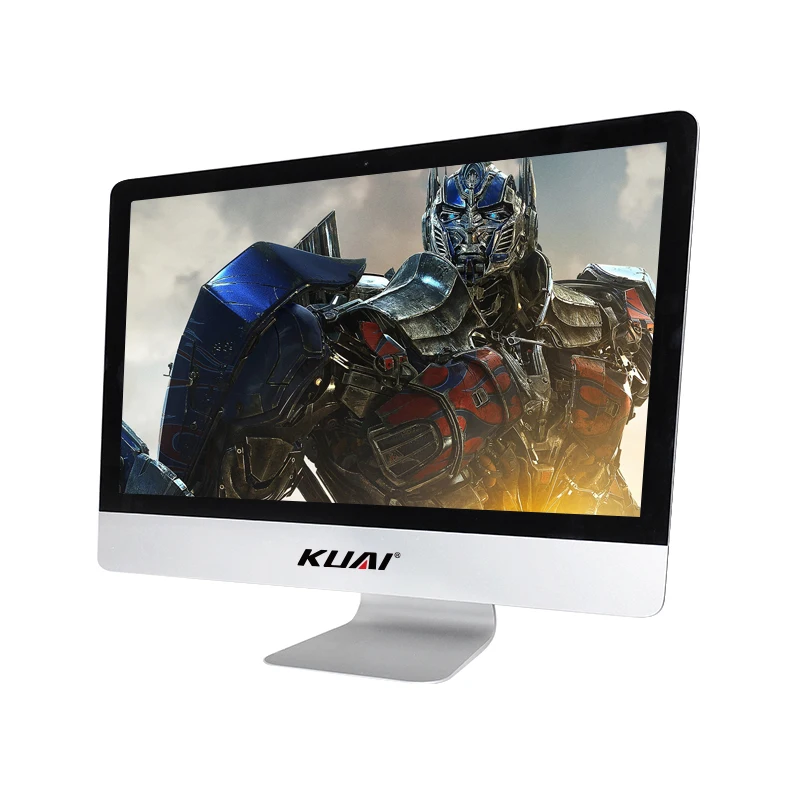 27 inch Core i3 i5 i7 Silver AIO Monoblock For Business Desktop All in One Computer