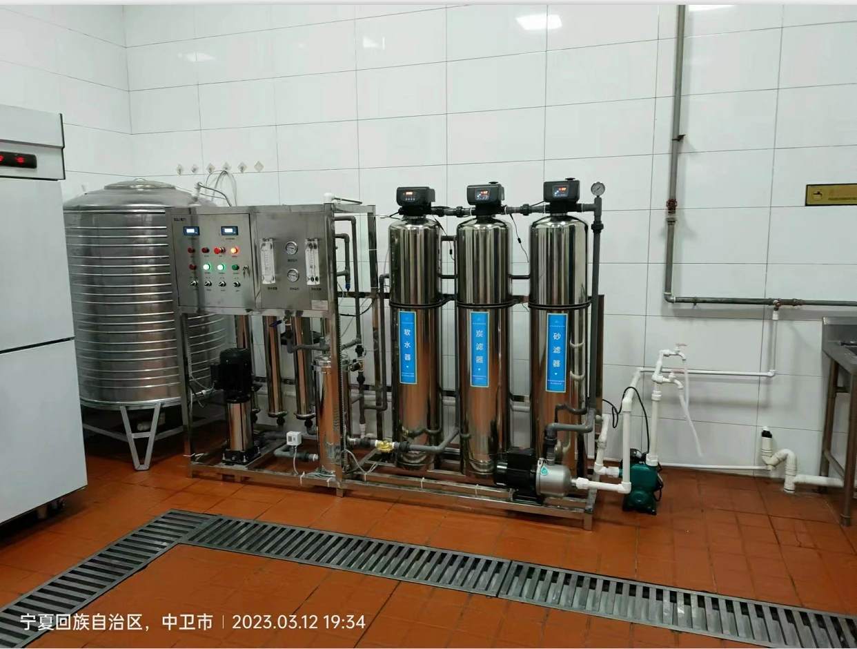 1000LPH 1.0T  reverse osmosis water treatment equipment device equipment machinery  factory supplier