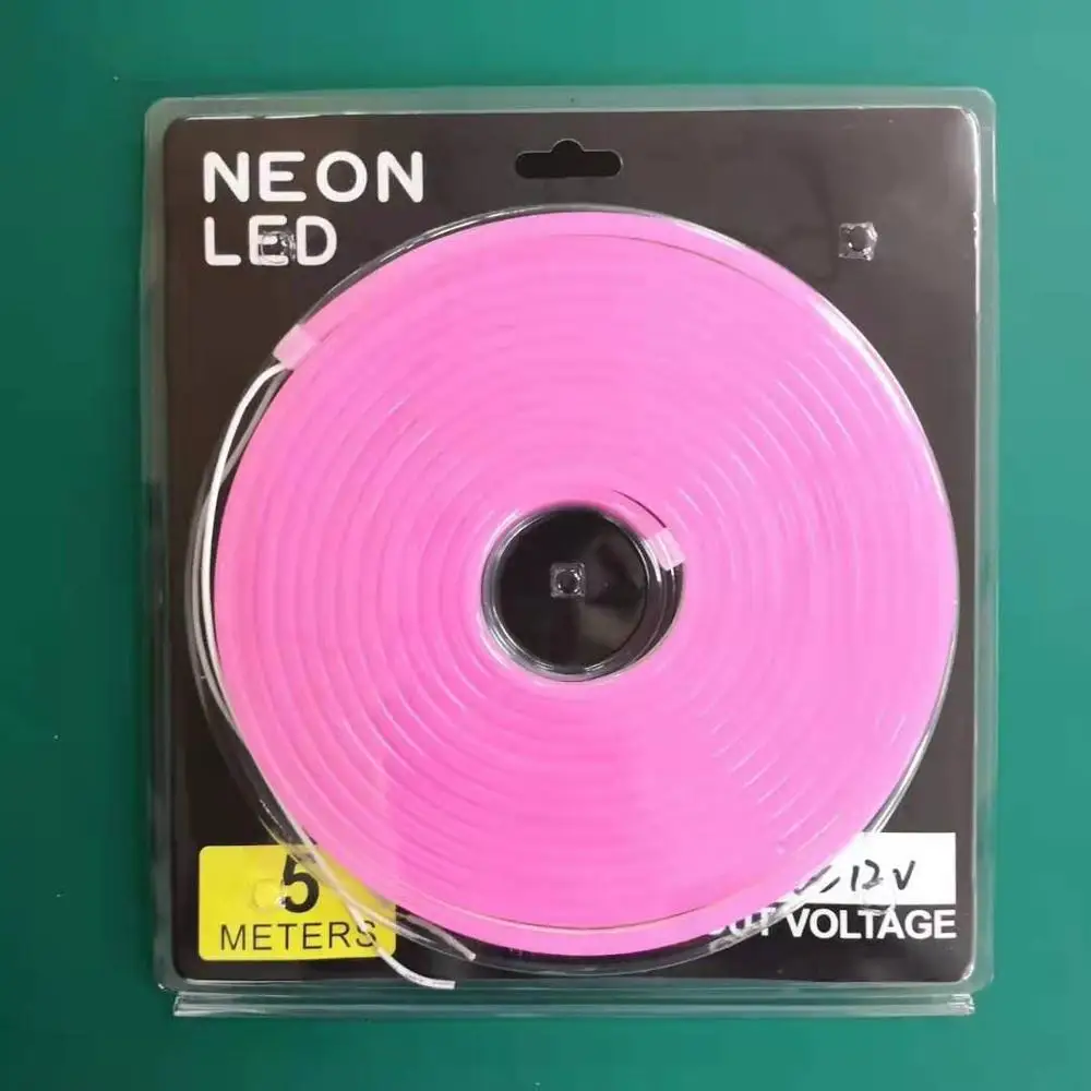 High quality DC12V silicone waterproof smd 2835 120led/m led neon flex light strip for outdoor deciration