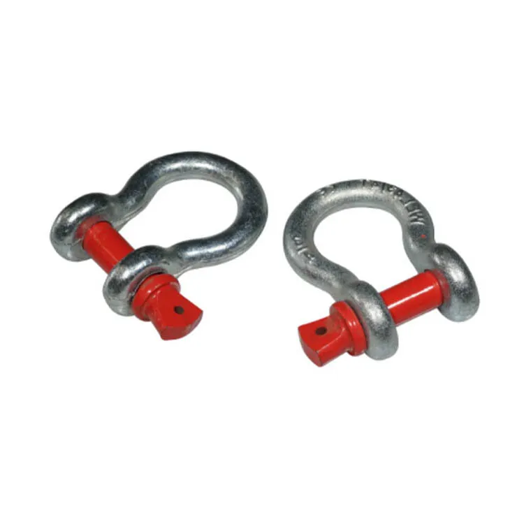 Rigging Hardware Stainless Steel Hoist Equipment Shackle European Type Bow Shackle