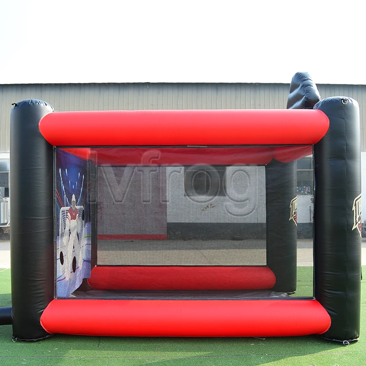 2024 inflatable hockey slap shot, inflatable hockey rink,inflatable sport games for sale