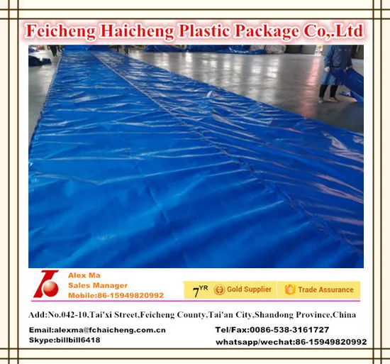 High Quality Poly Tarp Fabric For Ground/truck/boat Cover Available with UV  Resistance