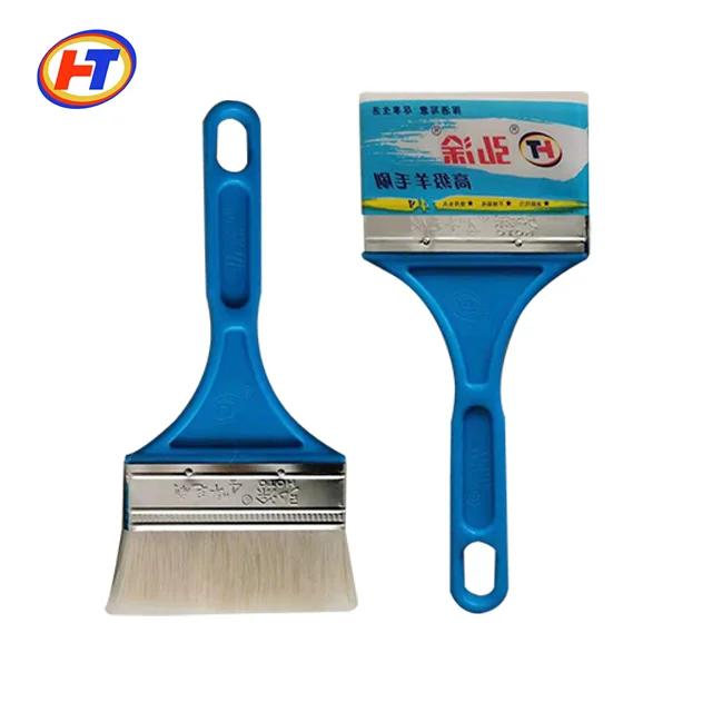 Художественная художественная кисть Hongtu, художественное искусство, масляная краска, цветная наконечник, пластиковая кисть для краски на стену 2-4 дюйма