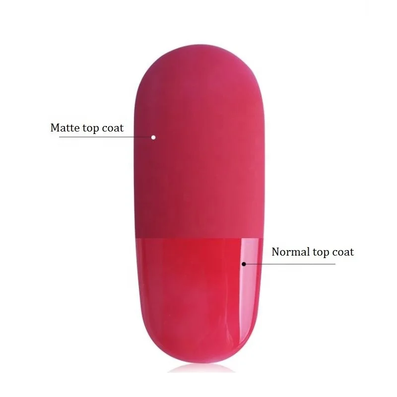 
Hipsterr Good Velvet Matte Effect 11 Free 10ml 15ml 18ml Matte Top Coat UV Gel Nail Polish LED Nail Gel 