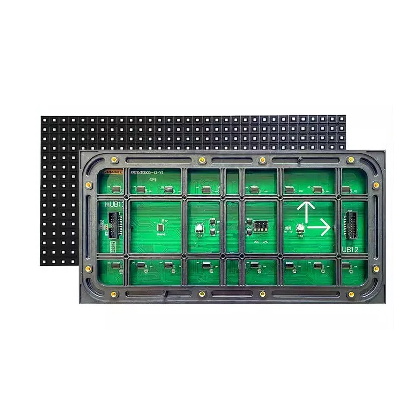 P10 RG Dual Color Panel module Unit Board Accessories advertising Walking Screen SMD Outdoor LED Module