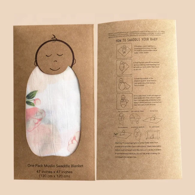 100 cotton muslin swaddle blankets 4 pack