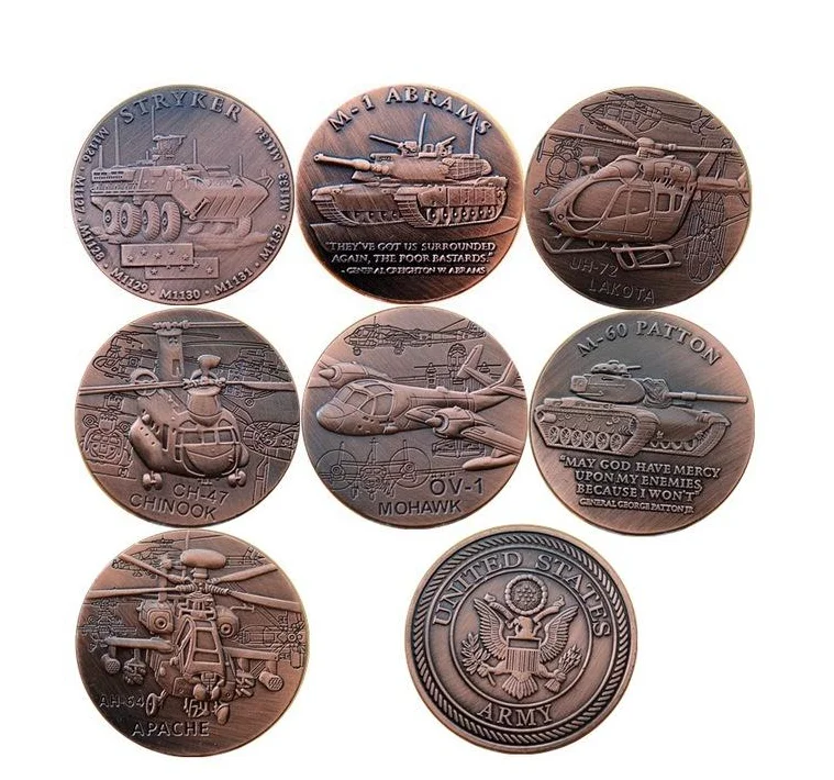 Custom Copper Commemorative Antique Old Coin With Cheap Prices