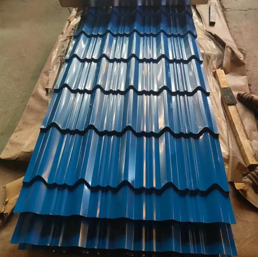 Amazing Economic Metal Prepainted Zinc Coated Corrugated Sheet PPGI Roofing Tile Sheet