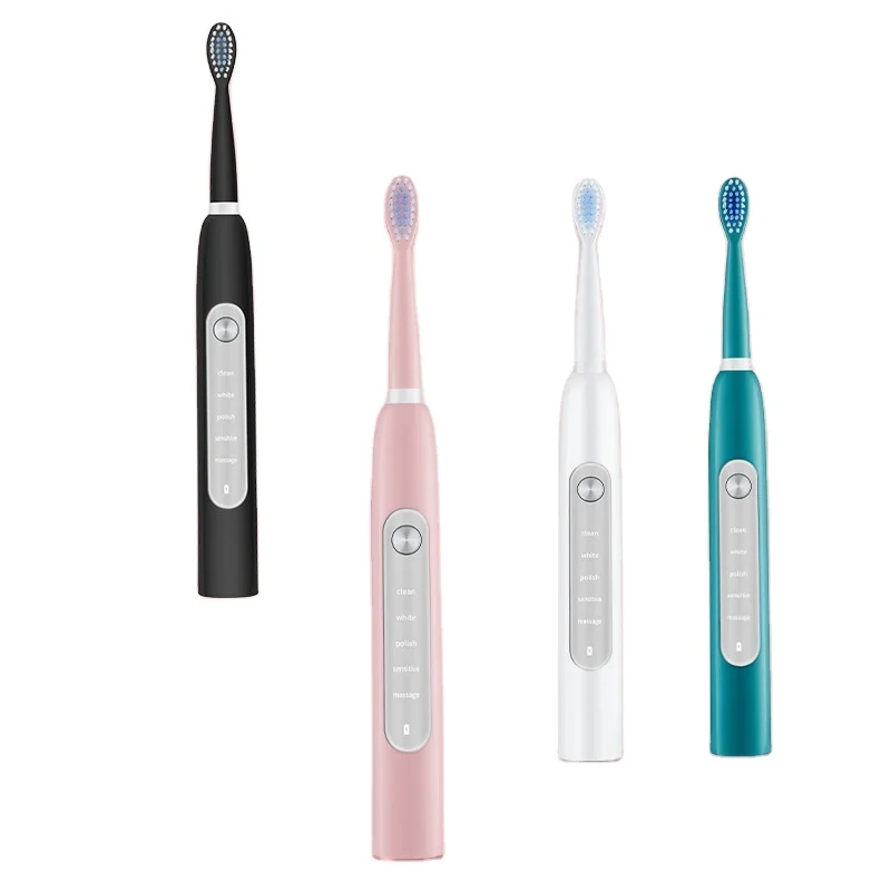 2023 new sales student adult multi-gear sonic vibration soft-bristle Electric toothbrush