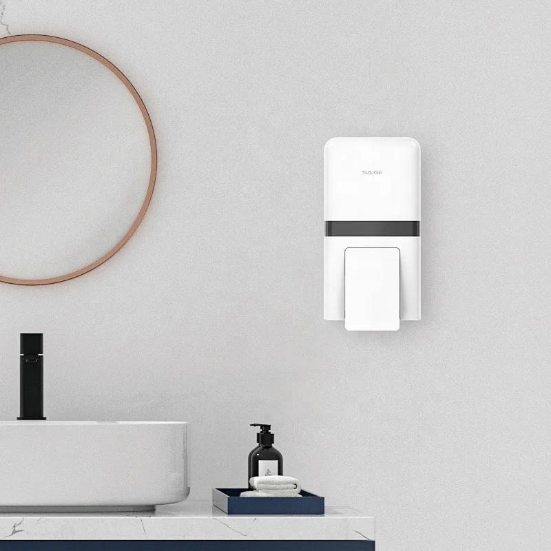 Manufacturer Supply Water-proof ABS Plastic Manual Soap Dispenser for Bathroom