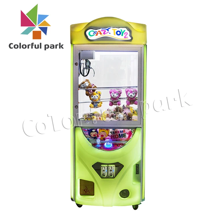 Guangdong красочный рай монетная сумасшедшая игрушка 2 кран игровой автомат
