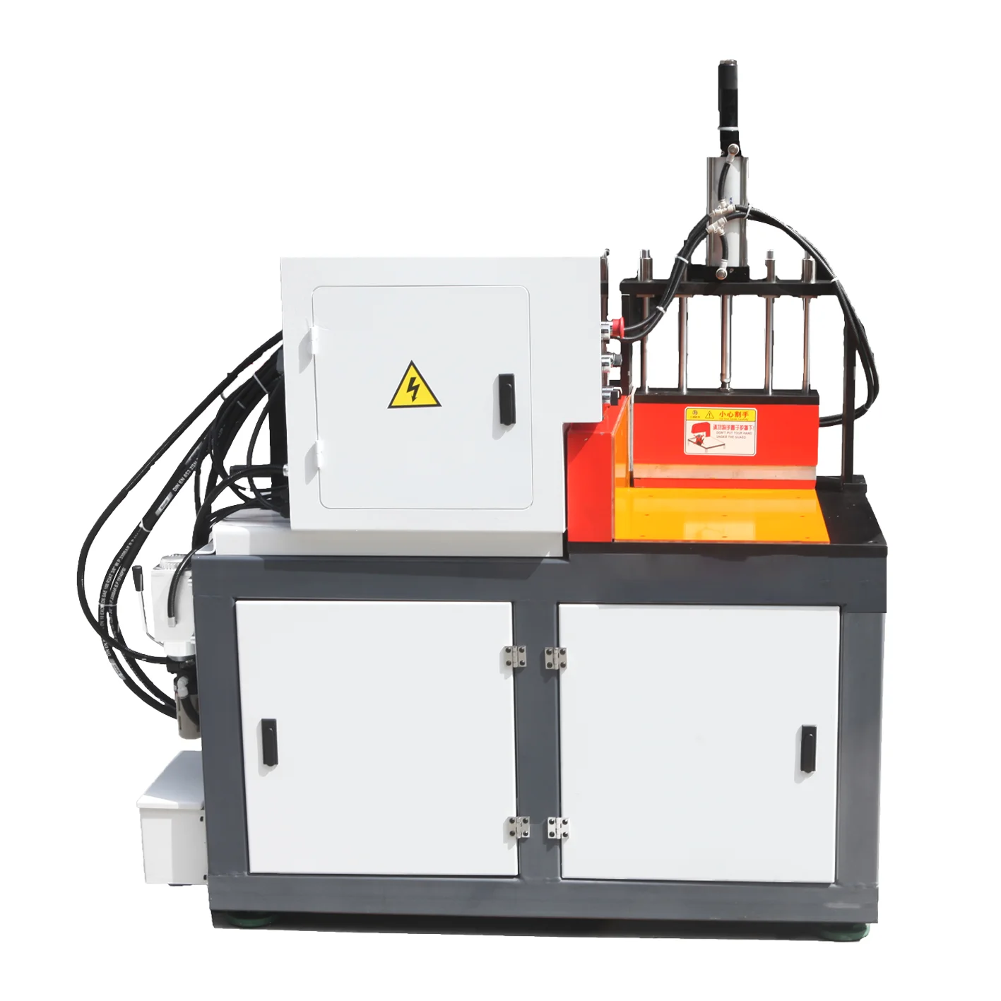 Cylinder Clamping Hydraulic Feed Semi-automatic Hydraulic Cross Cutting Aluminum Cutting Machine