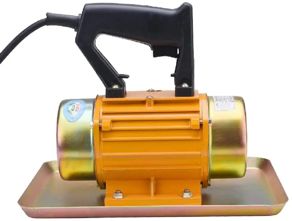 250W Handheld Cement Vibrating Machine Domestic Flat Plate Trowel 3500 RPM Concrete