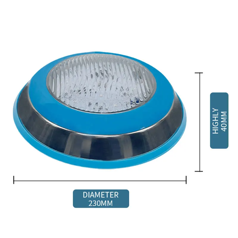 12V AC Tuya Wifi Remote Control Color Changing Rgb Waterproof Led Swimming Pool Light Ip68 6w 9w Wall Mounted Underwater Light