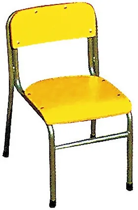 Factory price Metal Frame Wooden Simple Design Children Chair school furniture High quality chair
